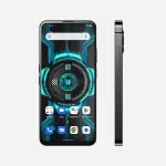 Смартфон Unihertz Luna — 4G с LED - подсветкой, Чёрный