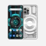 Смартфон Unihertz Luna — 4G с LED - подсветкой, Белый