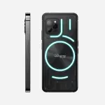 Смартфон Unihertz Luna — 4G с LED - подсветкой, Чёрный