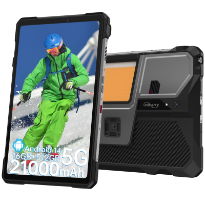 Защищенный смартфон Unihertz 8849 Tank Pad — 16Gb/512Gb 5G с проектором 21 000 мАч